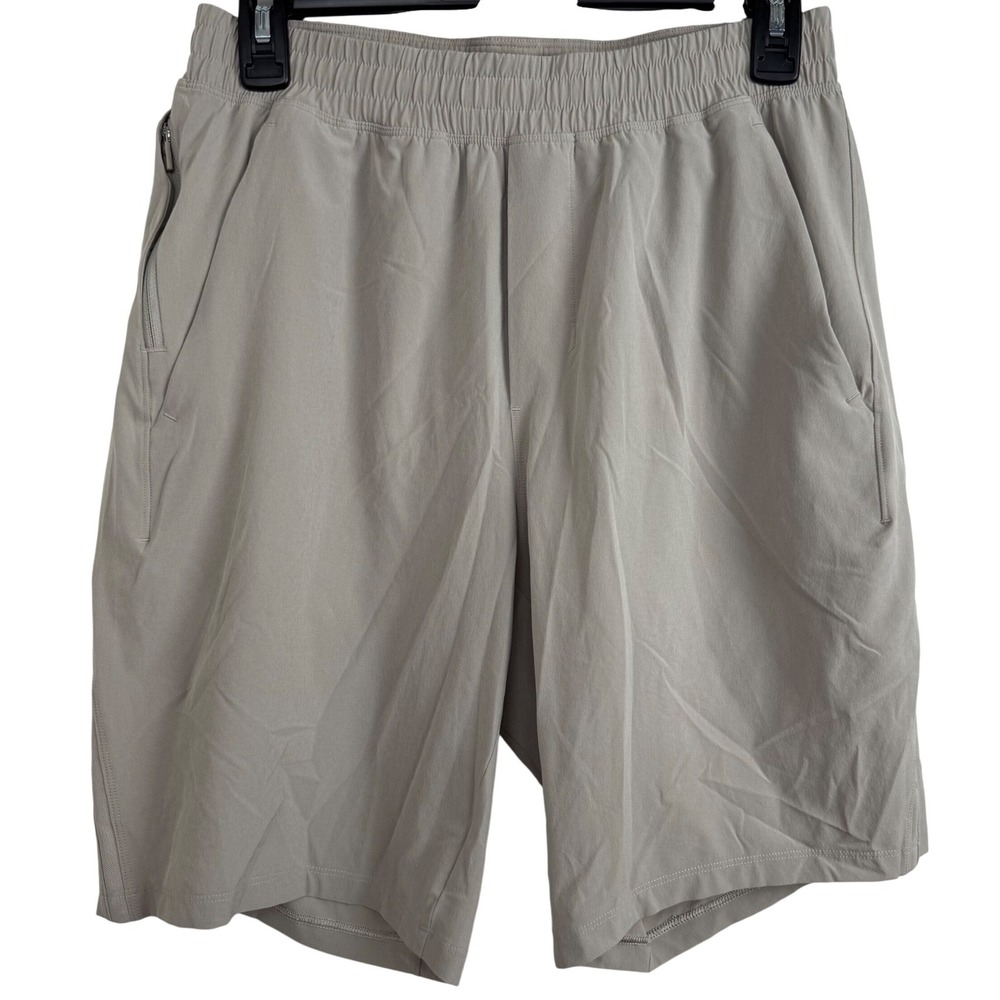 Lululemon Pace Breaker Shorts S Tan 9" Inseam Athleisure Gorpcore Gym‎ Running